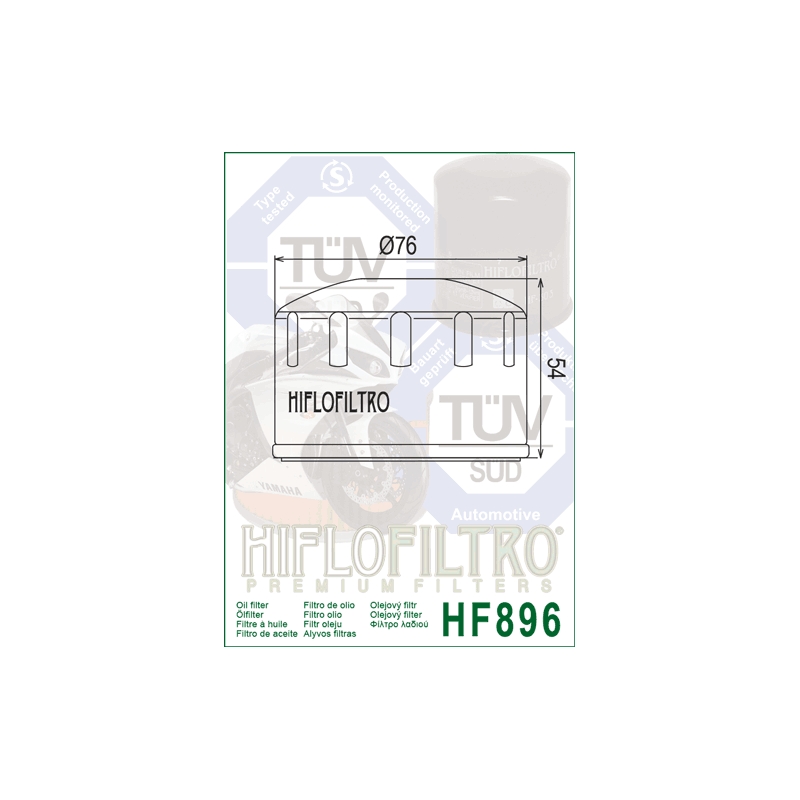 Oil filter HIFLOFILTRO