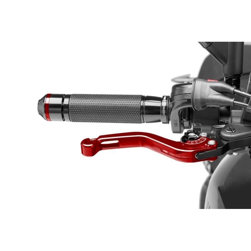 Brake lever without adapter PUIG short red/black