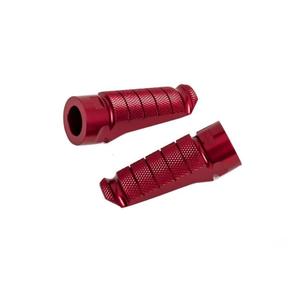 Footpegs without adapters PUIG RACING 6301R red