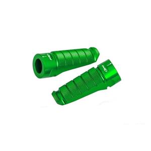 Footpegs without adapters PUIG RACING 6301V green