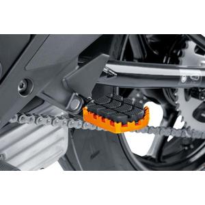 Footpegs without adapters PUIG ENDURO 7587O gold with rubber