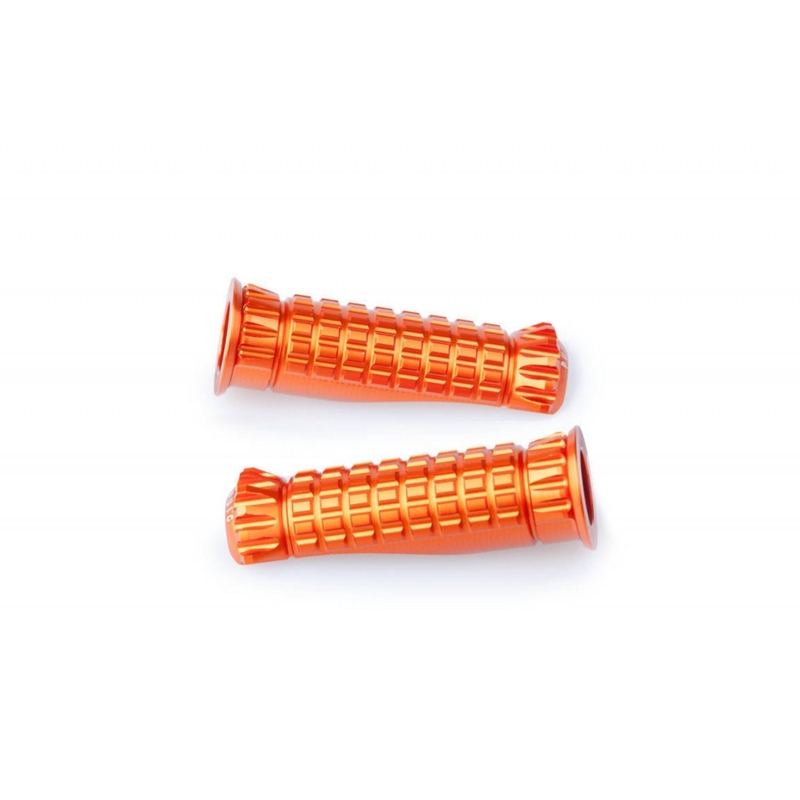 Footpegs without adapters PUIG R-FIGHTER orange