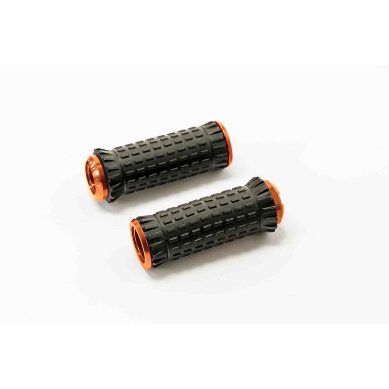 Footpegs without adapters PUIG R-FIGHTER S orange