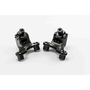Footpeg adapters PUIG 9484N black