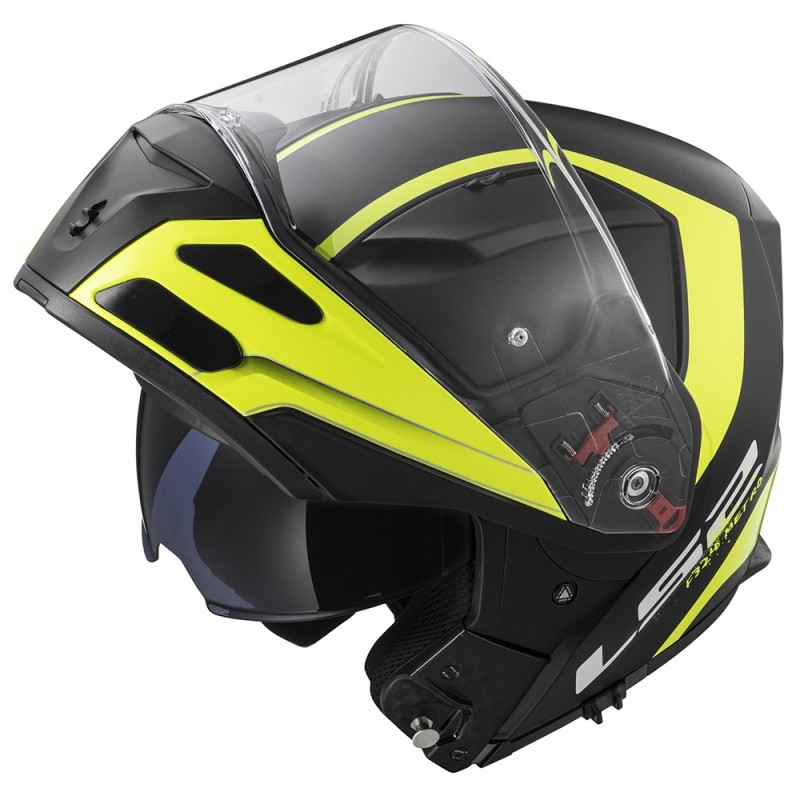 Kask szczękowy LS2 FF324 Metro Rapid czarno-żółty