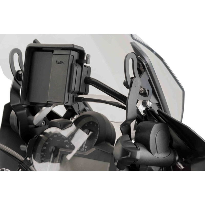 Windscreen PUIG FIXING BRACKET REF 6486 black