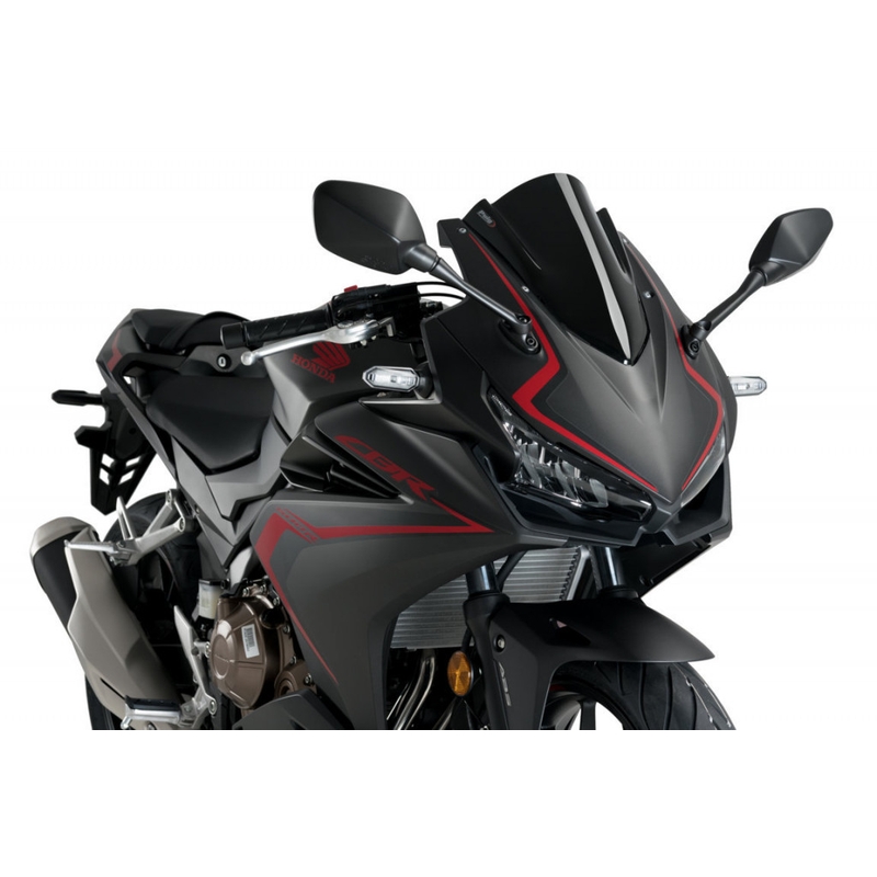 Windscreen PUIG RACING black