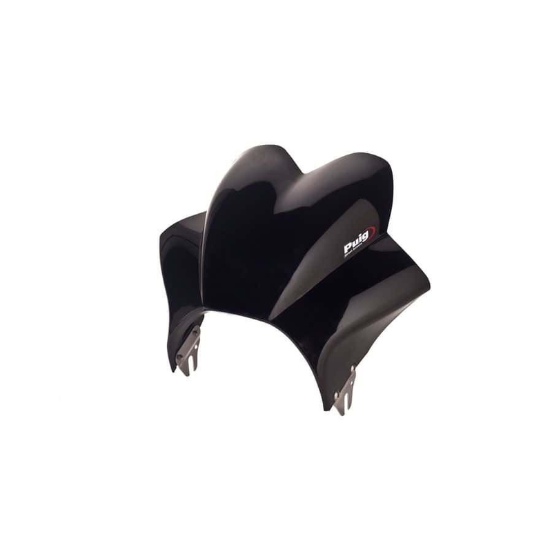 Windshield PUIG WAVE black universal