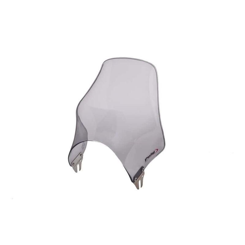 Windshield PUIG NAKED smoke for HONDA CG 125 1998-2008, YAMAHA YBR 125 2005-2013