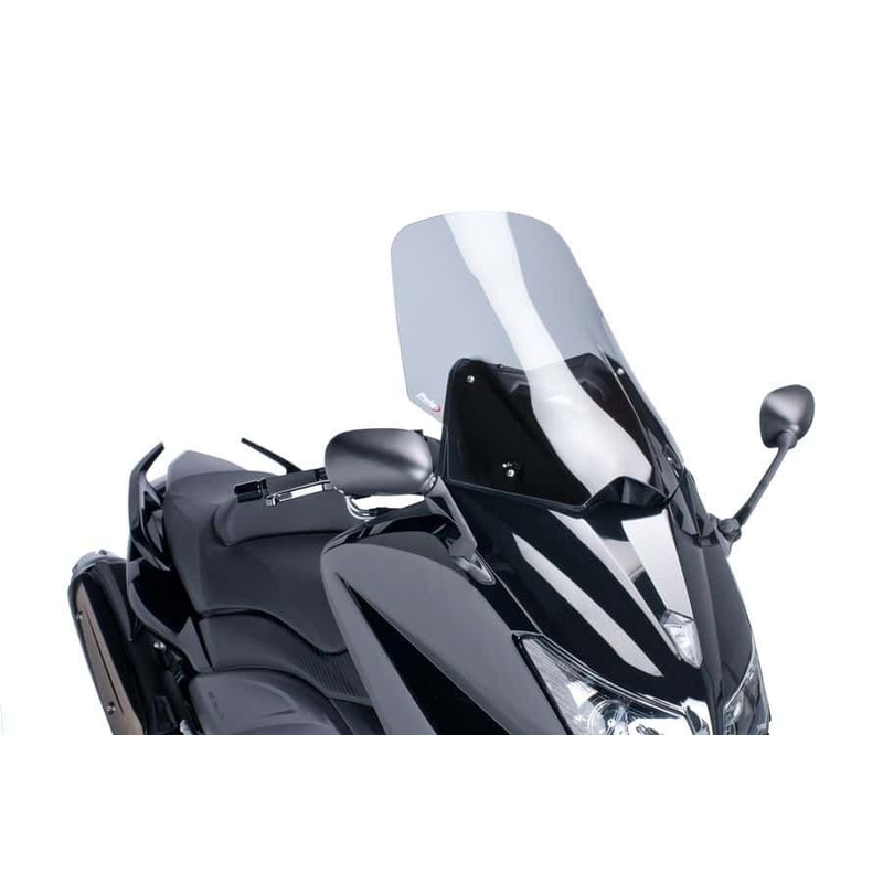 Windshield PUIG V-TECH LINE TOURING smoke for YAMAHA XP 530 T-MAX 2012-2016