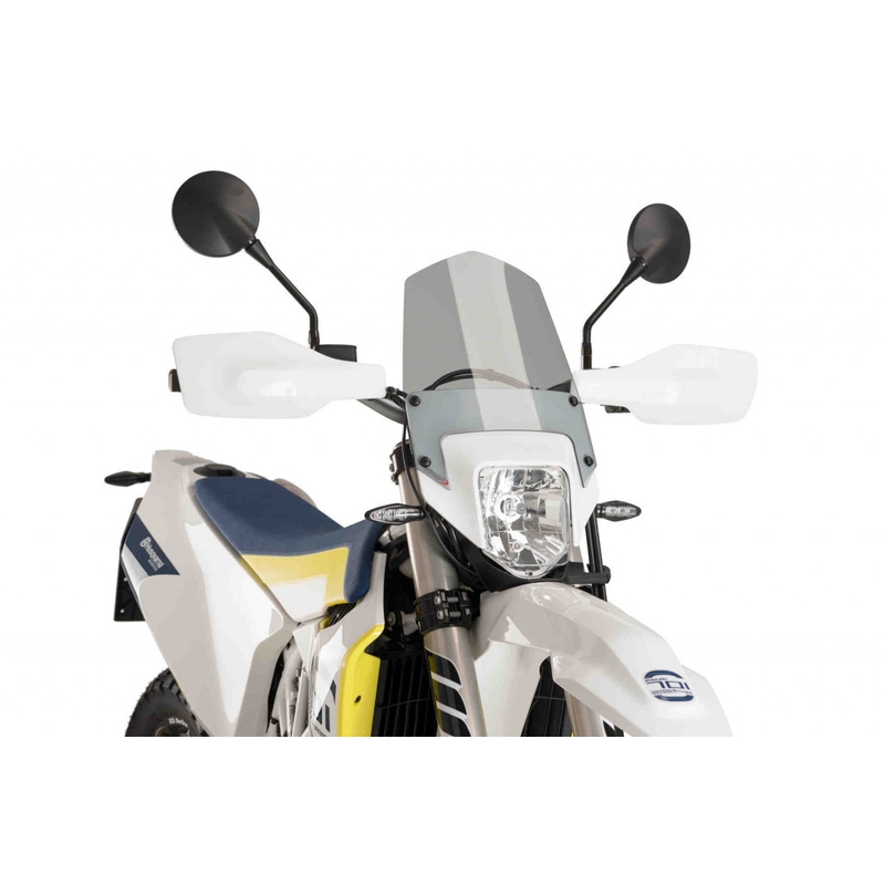Windshield PUIG NEW GEN. SPORT smoke for HUSQVARNA Enduro 701 2016-2025, HUSQVARNA Supermoto 701 2015-2025
