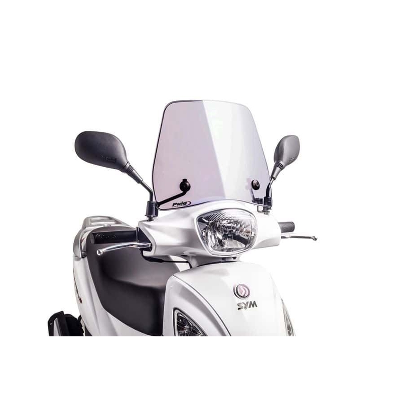 Windshield PUIG TRAFIC smoke for SYM Symphony ST 125 2009-2011