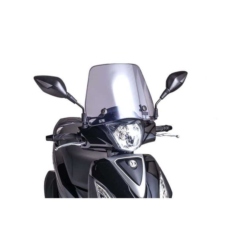 Windshield PUIG TRAFIC smoke for SYM Symphony ST 200 2015-2018, SYM Symphony ST 125 2015-2020