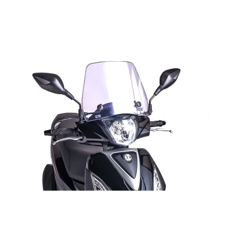 Windshield PUIG TRAFIC transparent for SYM Symphony 125 2015-2018