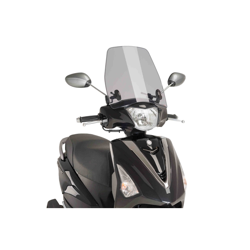 Windshield PUIG TRAFIC smoke for YAMAHA D'elight 125 2017-2020