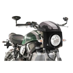 Windshield PUIG SEMI-FAIRING 9187F carbon look dark smoke