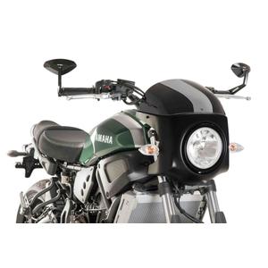 Windshield PUIG SEMI-FAIRING 9187N carbon look black