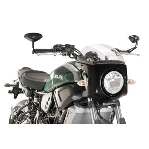 Windshield PUIG SEMI-FAIRING 9187W carbon look transparent