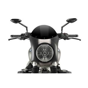 Windshield PUIG SEMI-FAIRING 9253N matt black black