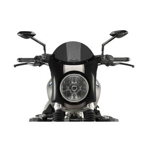 Windshield PUIG SEMI-FAIRING 9254F carbon look dark smoke