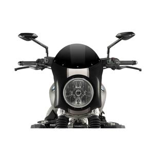 Windshield PUIG SEMI-FAIRING 9254N carbon look black