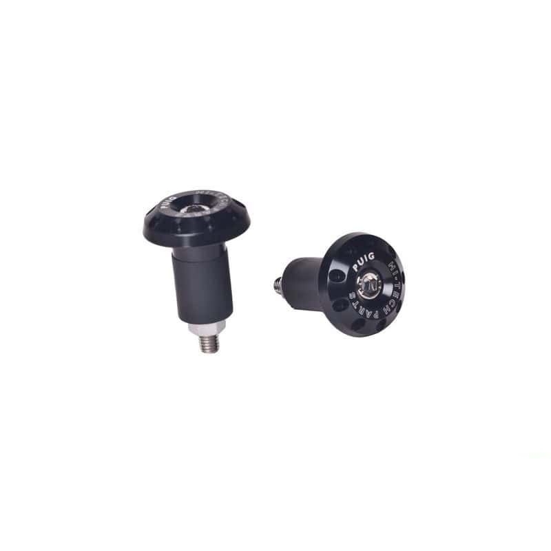 Universal bar ends PUIG RACE black D 13-18mm