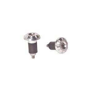 Universal bar ends PUIG RACE 6222P silver D 13-18mm