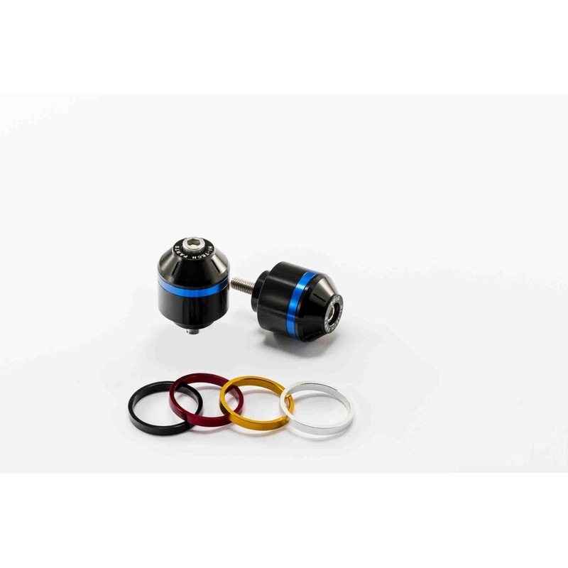 Bar ends PUIG SHORT WITH RING colour rings included