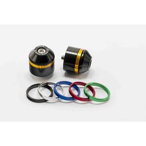 Bar ends PUIG SHORT WITH RING 8860N colour rings included