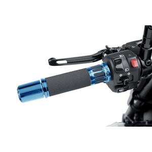 Grips PUIG RACING 5879A blue 119mm