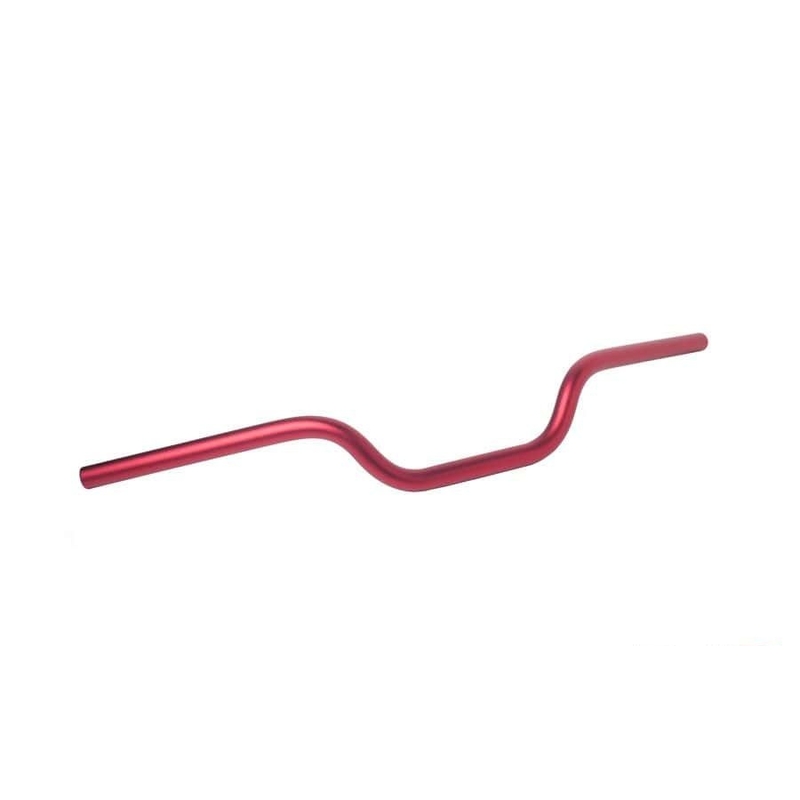 Handlebar PUIG CYLINDRICAL red D 22mm,  H 46mm