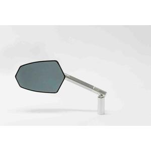 Rear view mirror PUIG GT 001DN anodized aluminium / black left
