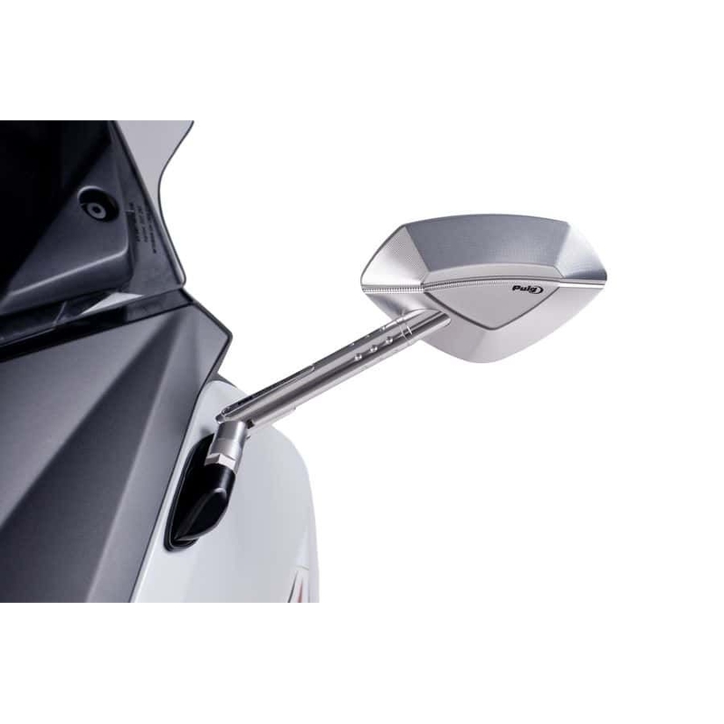 Rear view mirror PUIG HI-TECH I anodized aluminium left