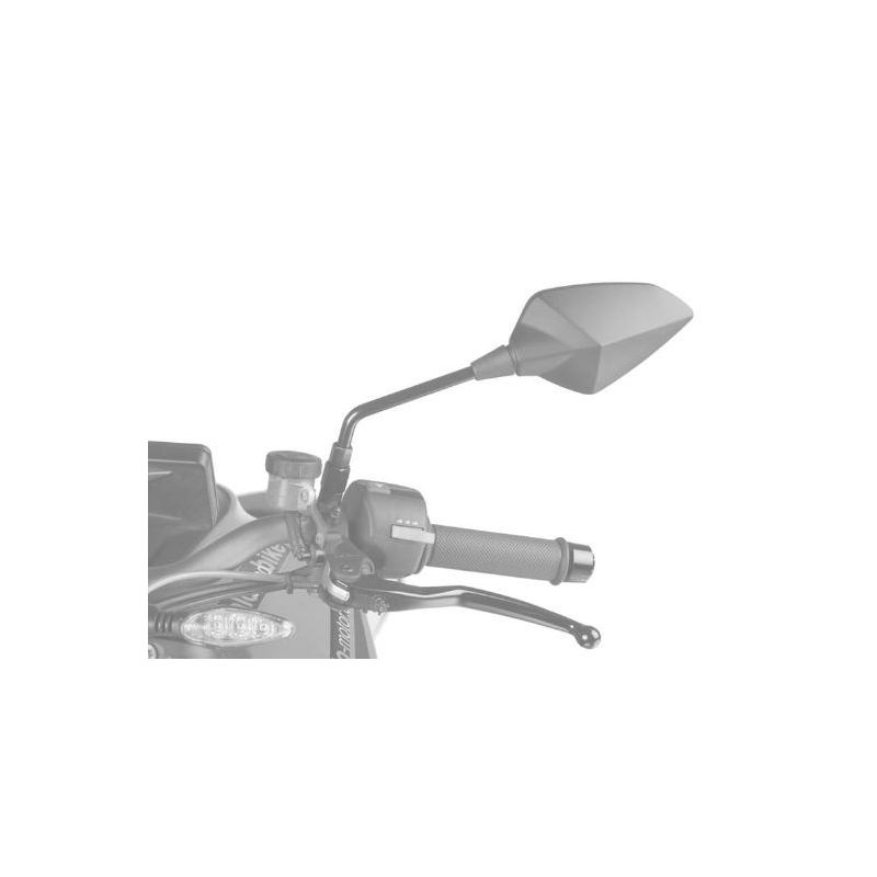 Rear view mirror PUIG RS1 70° FAIRING FITTING carbon look left