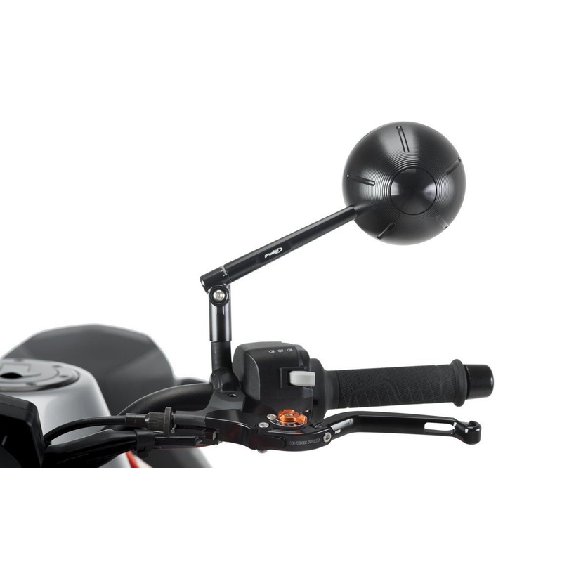 Rear view mirror PUIG RETRO black left
