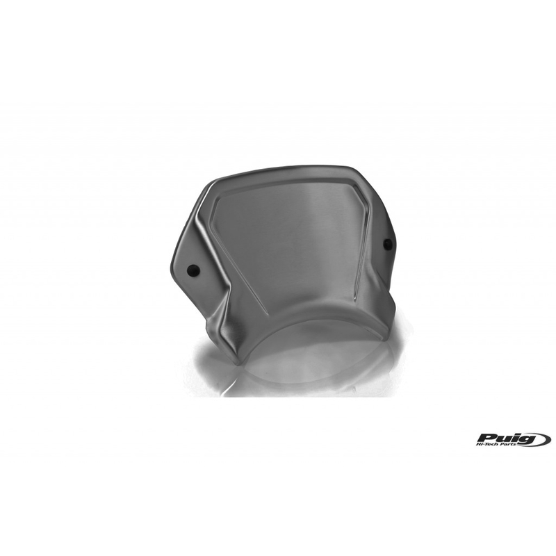 Windshield PUIG FRONTAL PLATE black aluminium for HONDA CMX 500 Rebel 2017-2024