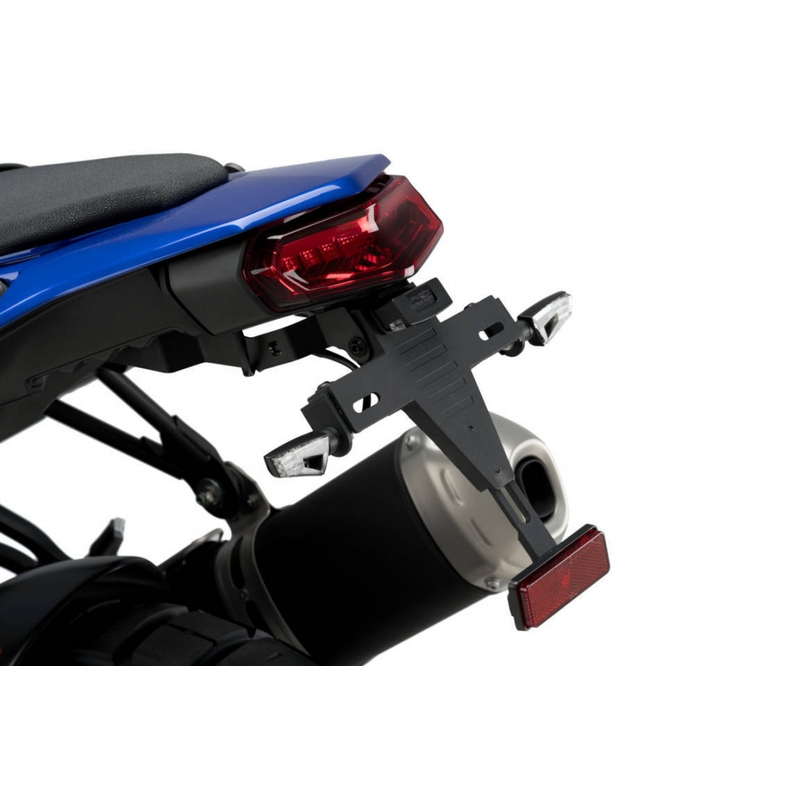 Adjustable license support PUIG black