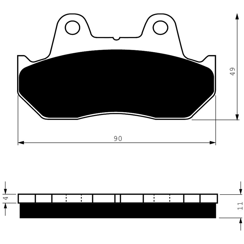 Brake pads GOLDFREN AD