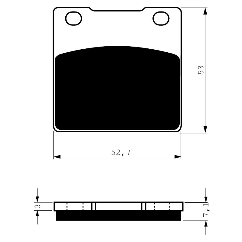 Brake pads GOLDFREN AD