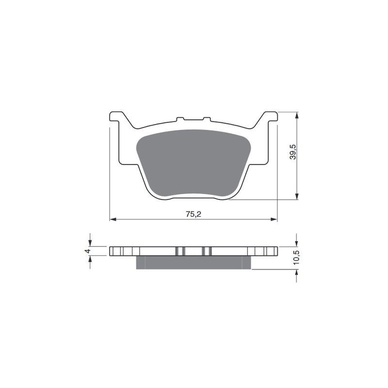 Brake pads GOLDFREN S33 OFF-ROAD