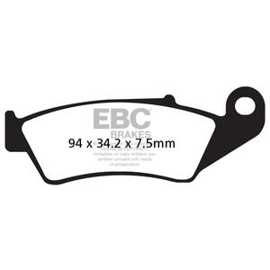 Brake pads EBC MXS185