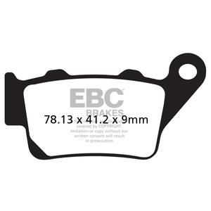 Brake pads EBC MXS208