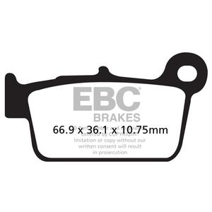 Brake pads EBC MXS367