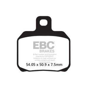 Brake pads EBC SFAC266