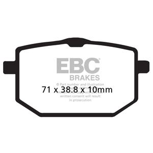 Brake pads EBC FA118