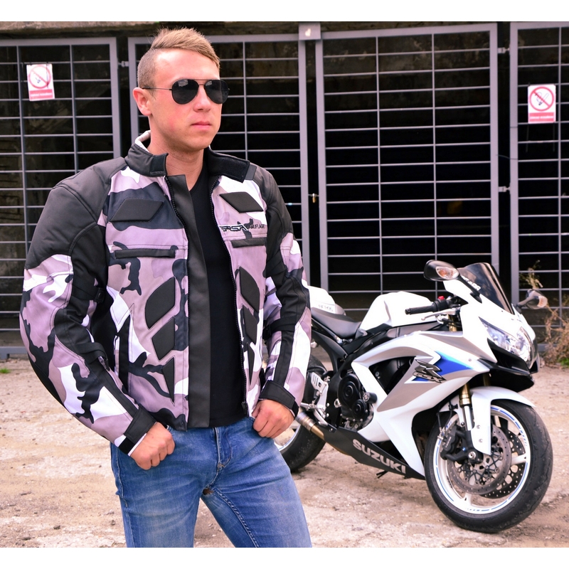 Kurtka motocyklowa RSA Camuflage wyprzedaż