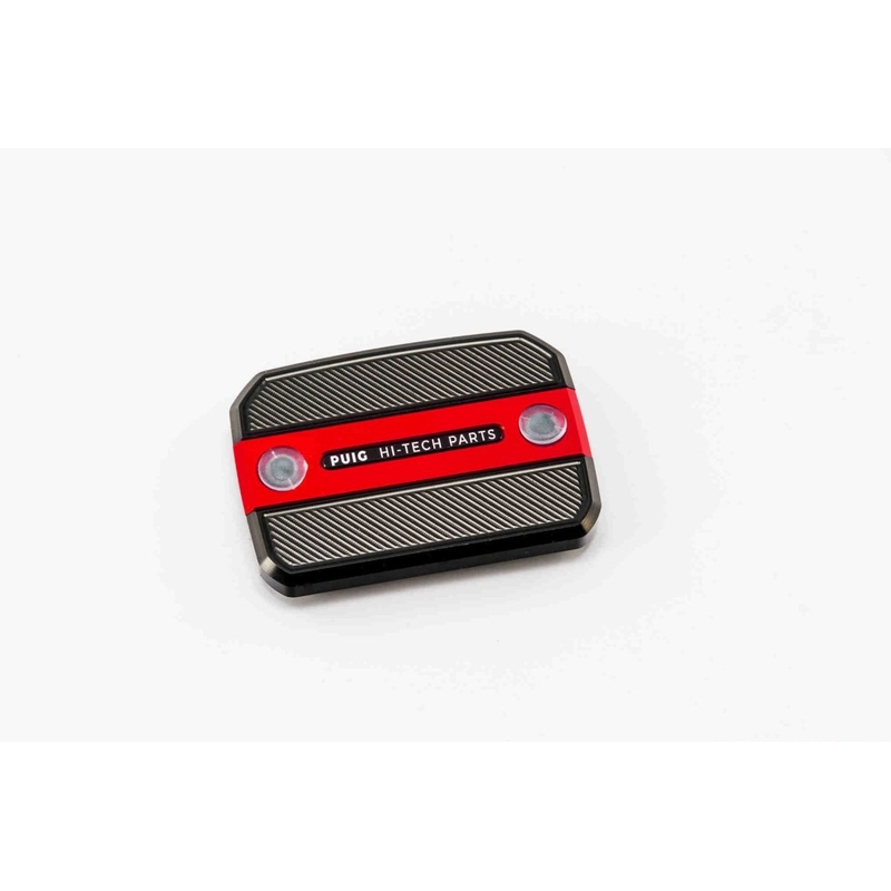 Brake tank cover PUIG red