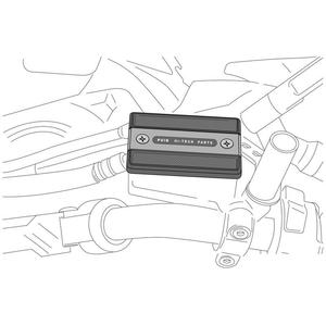 Brake tank cover PUIG 3648N black