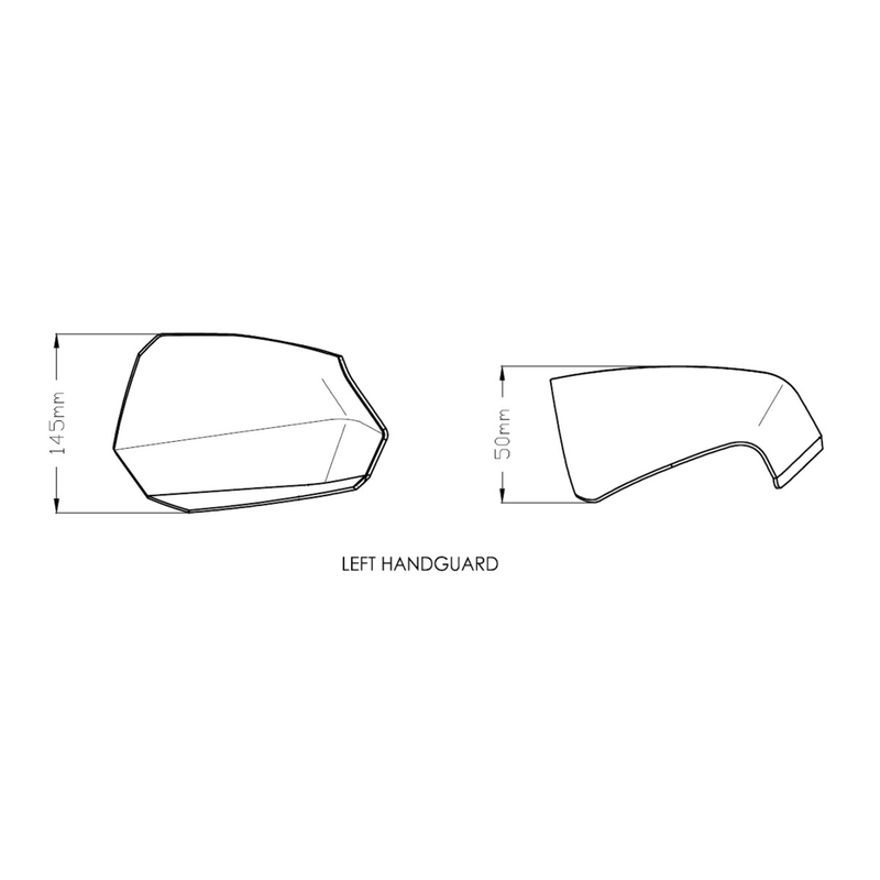 Handguards PUIG MAXISCOOTER dark smoke