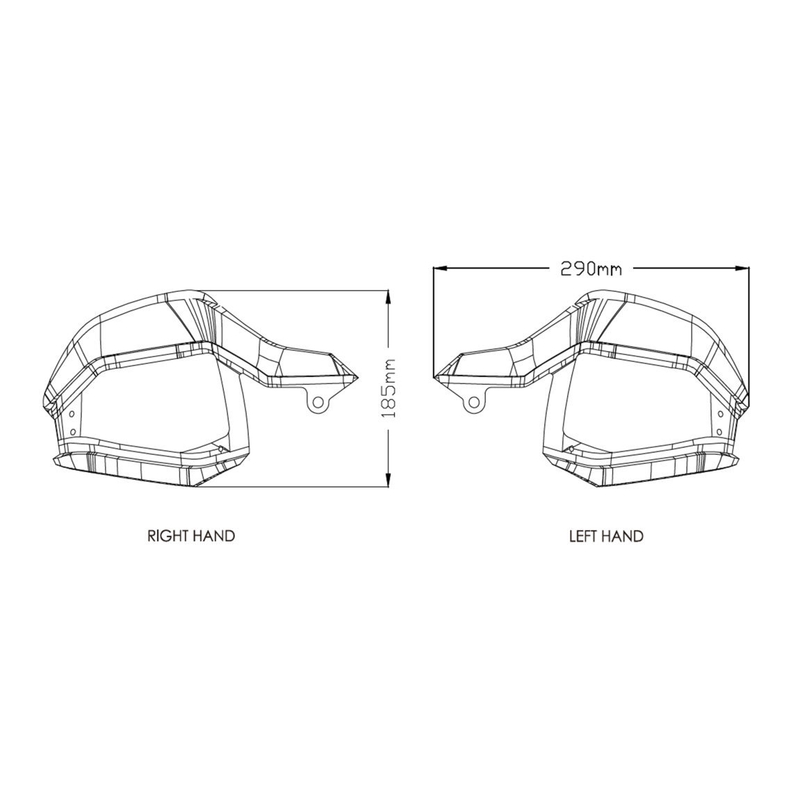 Handguards PUIG EXTENSION smoke wyprzedaż